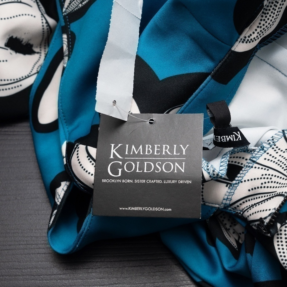 Kimberly Goldson. Chrissi peppermint floral sheath dress.‎ - Picture 7 of 16